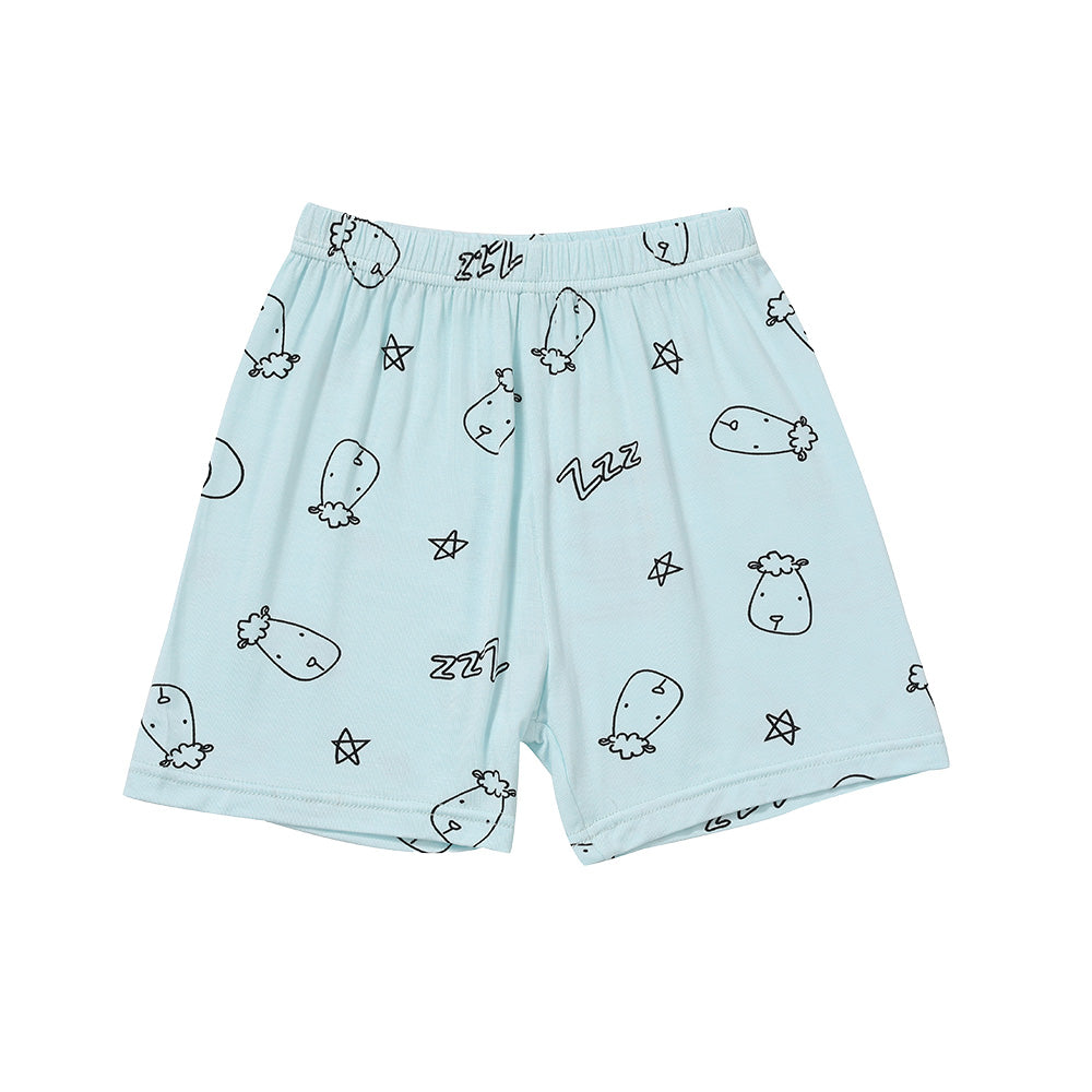 Baa Baa Sheepz Short Sleeve T-Shirt & Shorts - Sweet Dreams Baa Baa Blue (5 Sizes)