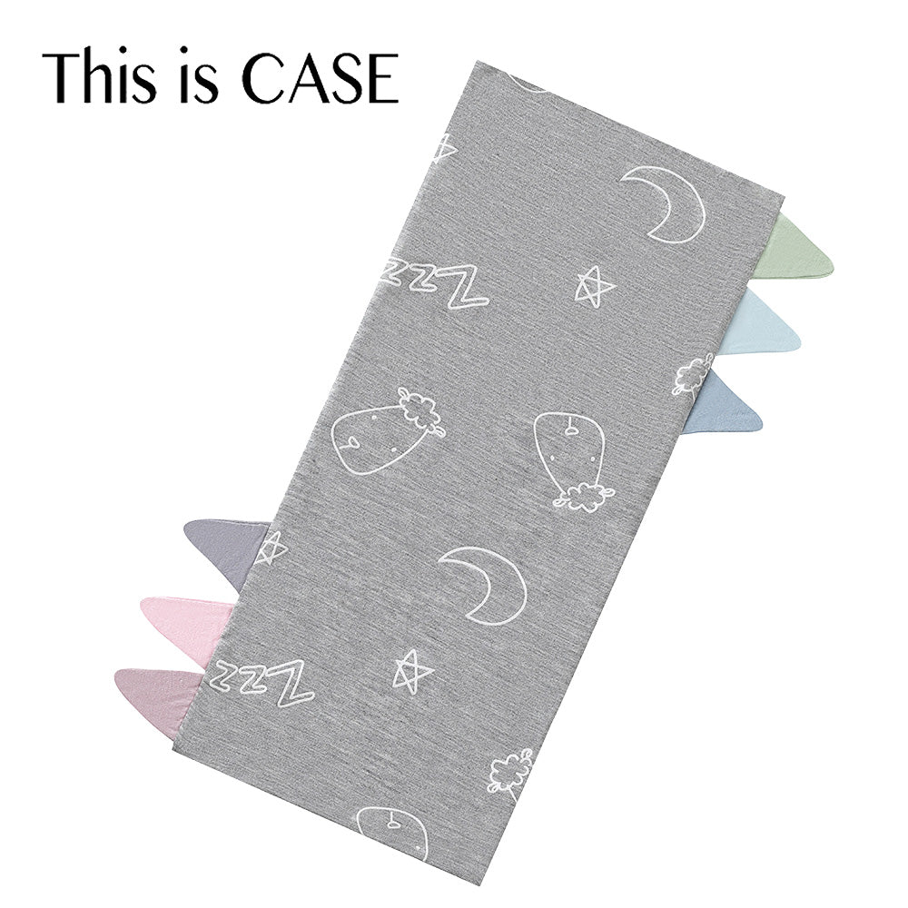Baa Baa Sheepz Bed-Time Buddy Small Pillow Cover (Multiple Designs) - Pupsik Singapore