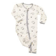 Baa Baa Sheepz Baby Zip Romper - Sweet Dreams Baa Baa Yellow (4 Sizes)