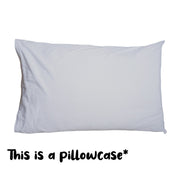 MPJ Standard Size Bamboo Pillow Case (48 x 74cm) - Grey