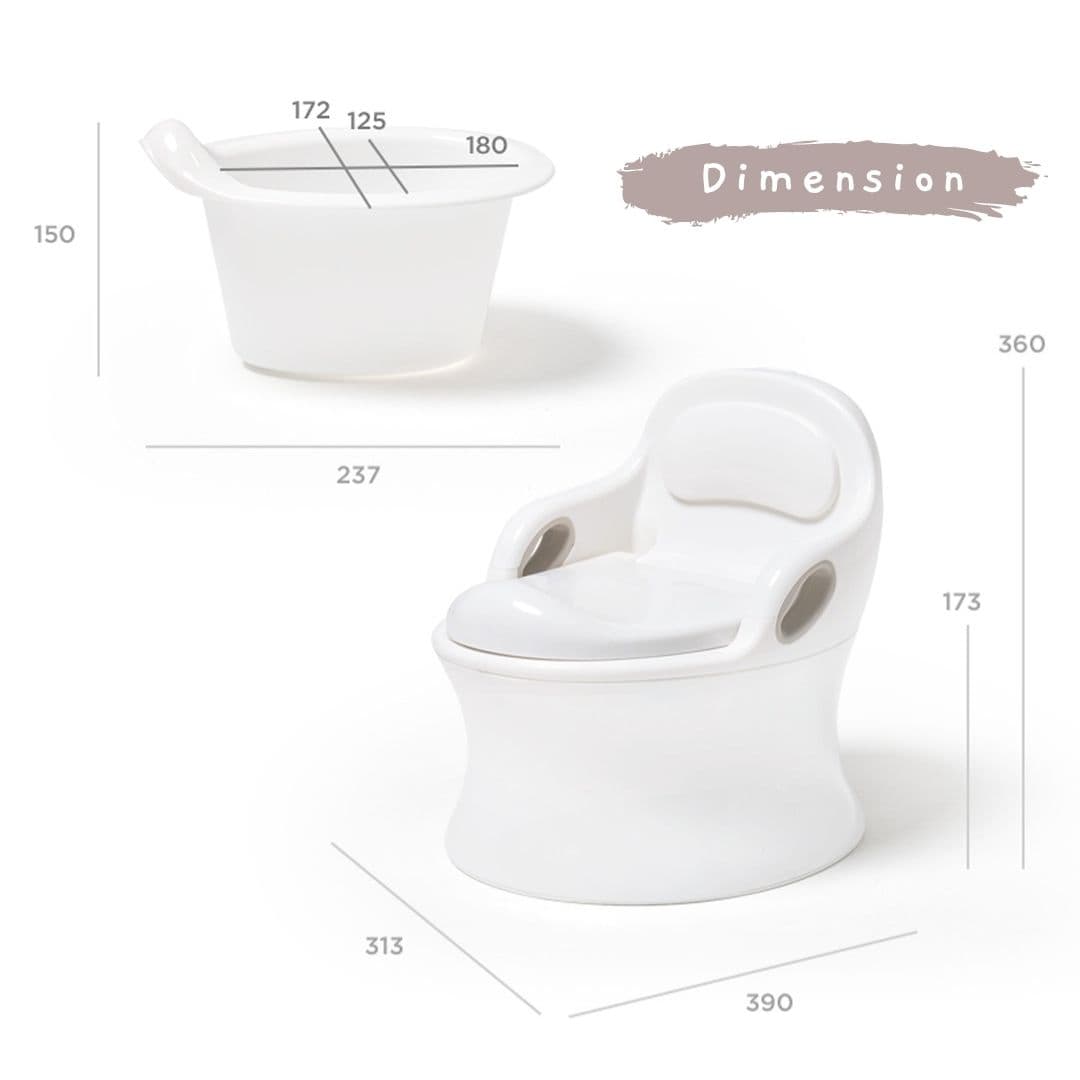 IFAM 3-in-1 Premium Toddler Potty Toilet Seat & Step Stool