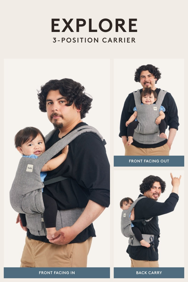 Tula Explore Baby Carrier, Mesh (10 Designs) - New 2024 Version