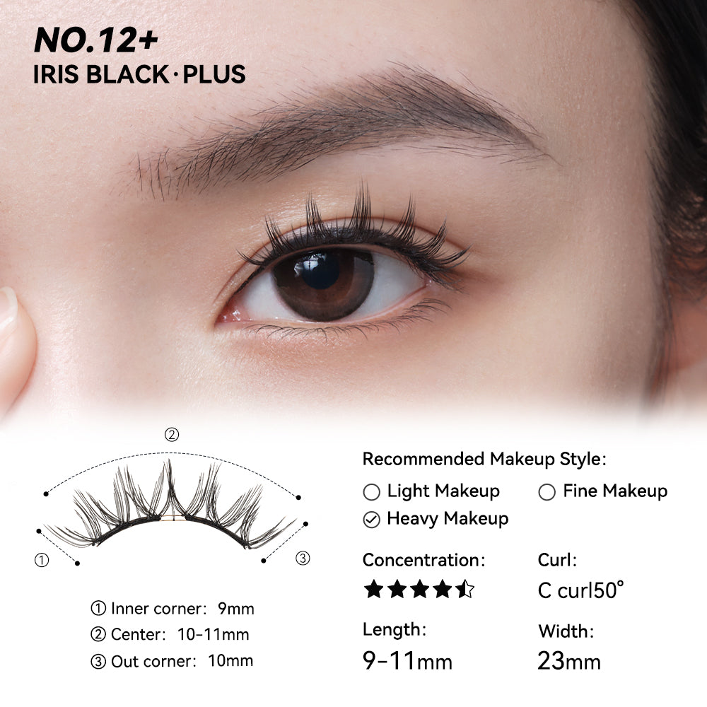 WOSADO Soft Magnetic Eyelashes, Widen/Plus (4 Designs) - Pupsik Singapore