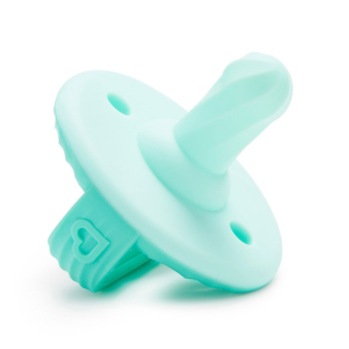 Munchkin Sili-Soothe & Teethe™ Silicone Pacifier & Teether, 2pk (2 Colors) - Pupsik Singapore