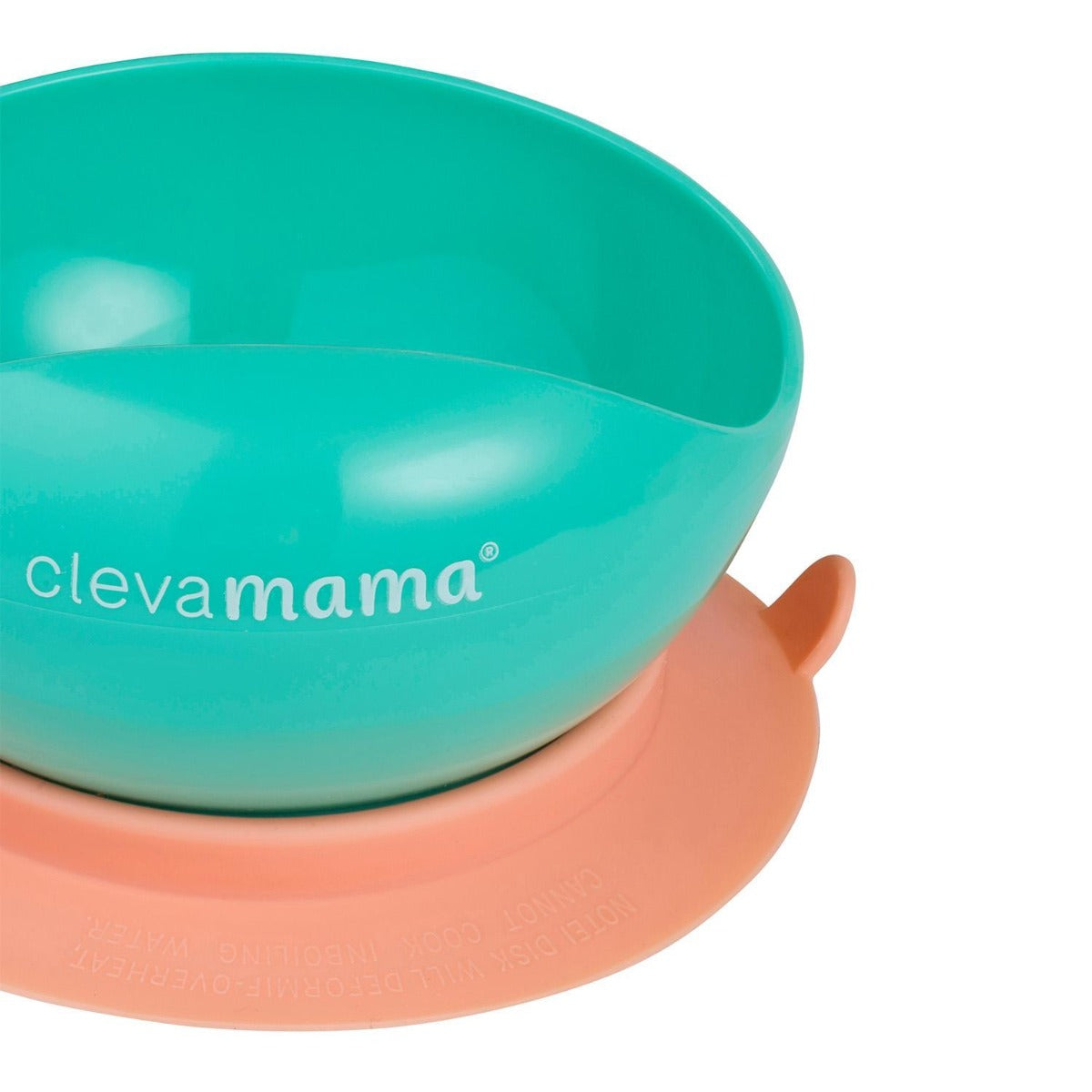 Clevamama Feeding Baby Bowl & Cutlery with Suction Ring
