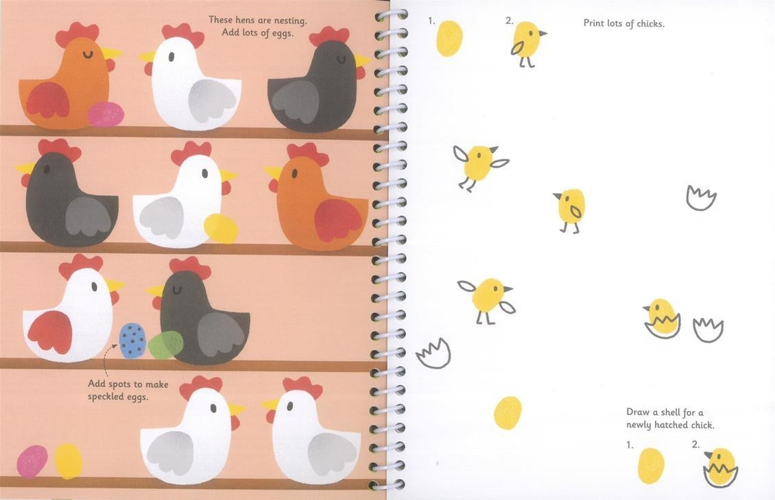 Usborne Fingerprint Activities (6 Titles) - Pupsik Singapore