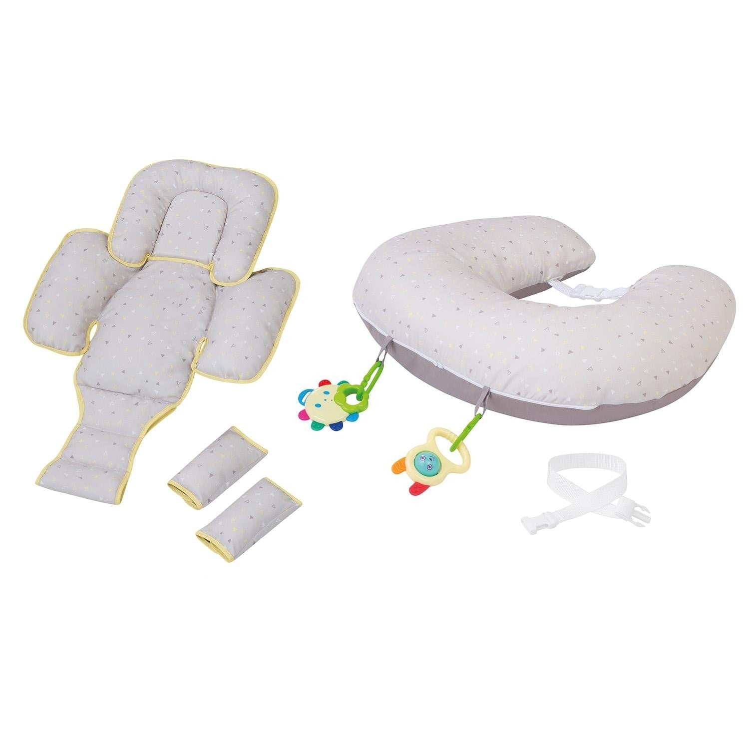 Clevamama ClevaCushion Nursing Pillow & Baby Nest  (5 Designs) - Pupsik Singapore