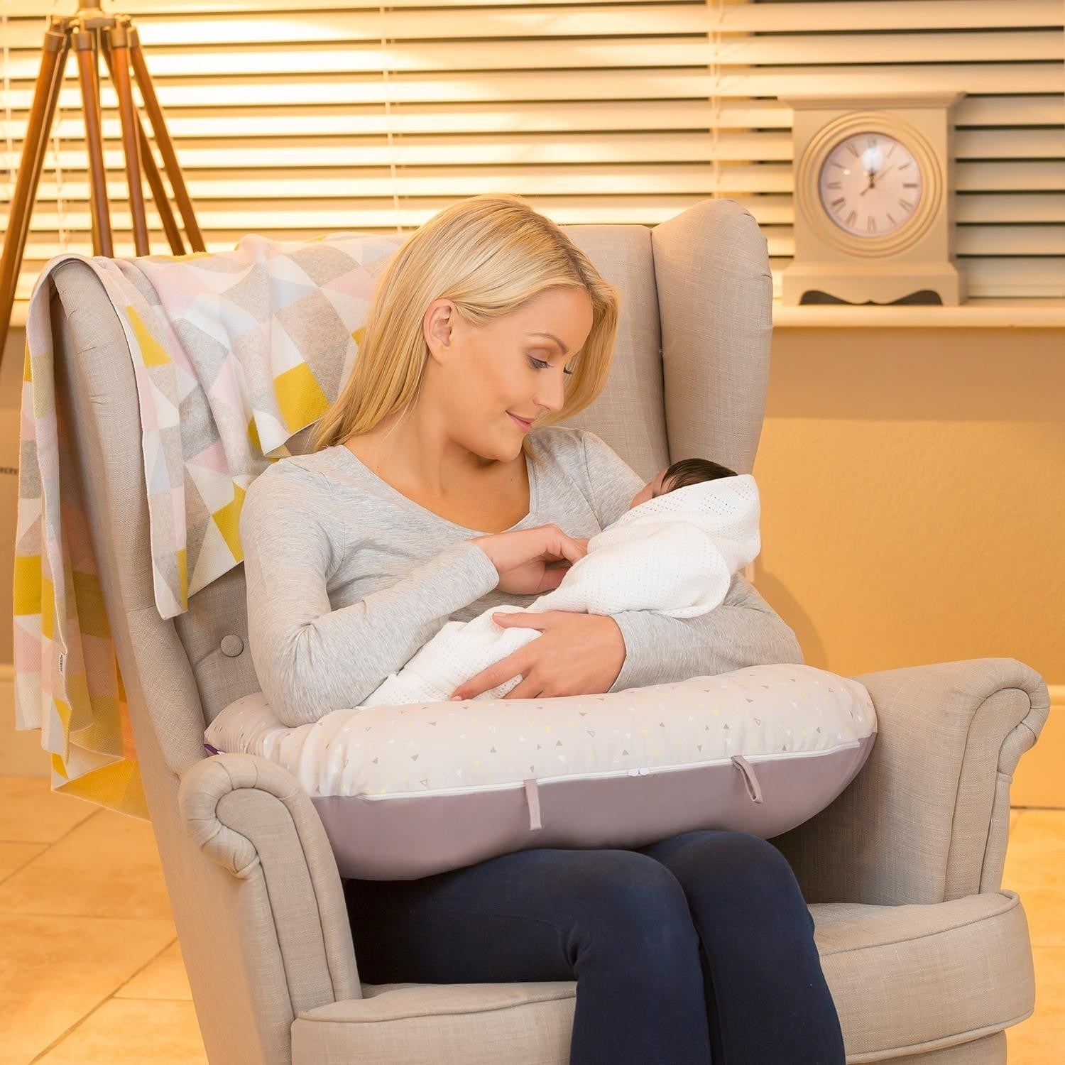 Clevamama ClevaCushion Nursing Pillow & Baby Nest  (5 Designs) - Pupsik Singapore