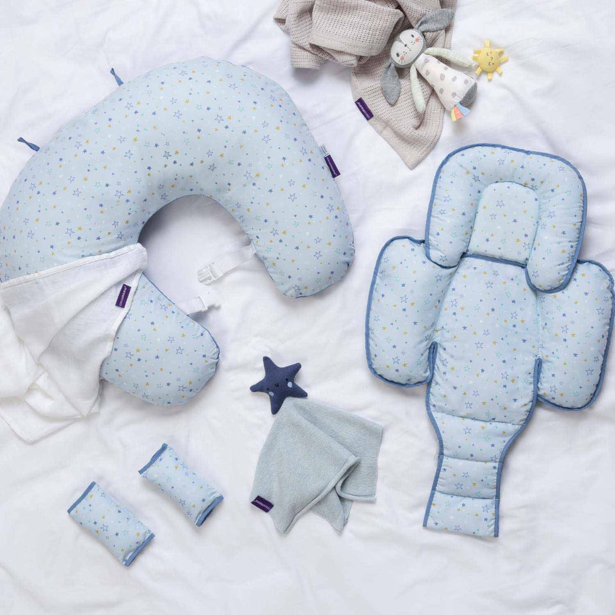 Clevamama ClevaCushion Nursing Pillow & Baby Nest  (5 Designs) - Pupsik Singapore