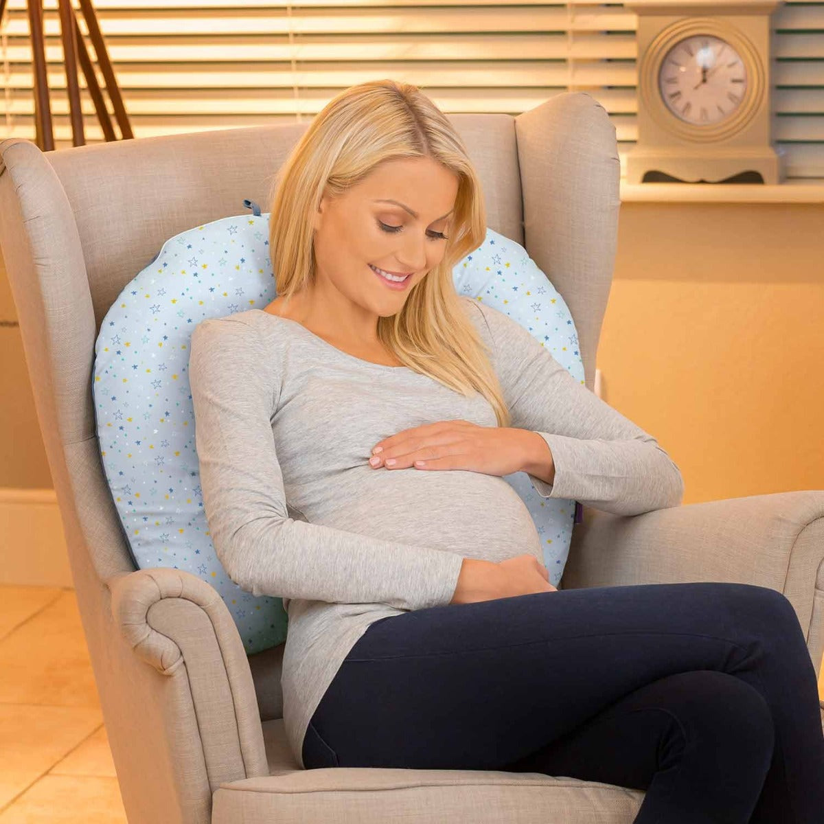 Clevamama ClevaCushion Nursing Pillow & Baby Nest  (5 Designs) - Pupsik Singapore