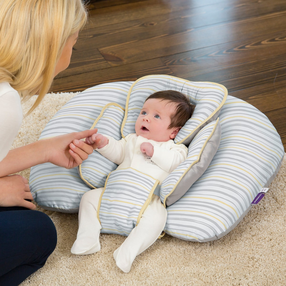 Clevamama ClevaCushion Nursing Pillow & Baby Nest  (5 Designs) - Pupsik Singapore