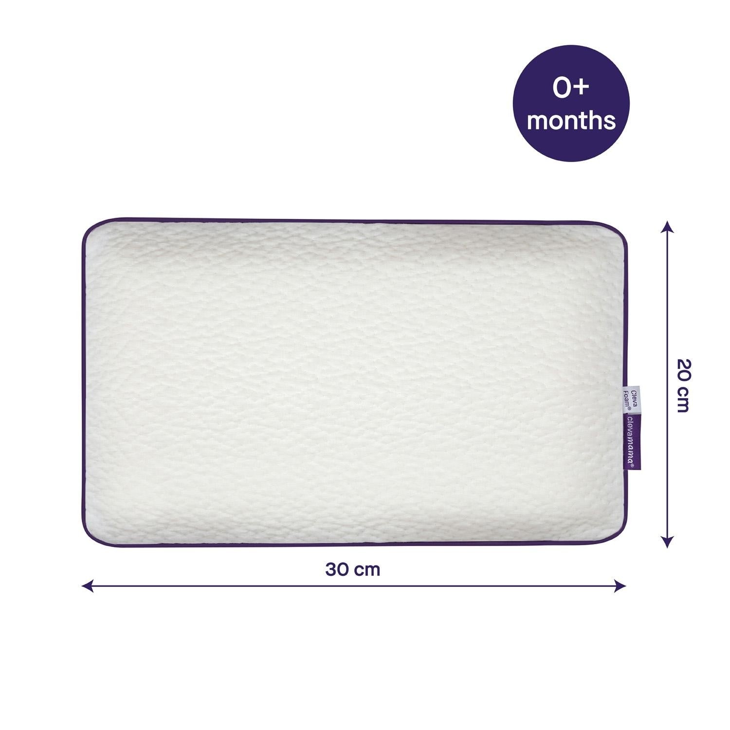 Clevamama ClevaFoam Pram Pillow (New 3101 Model)