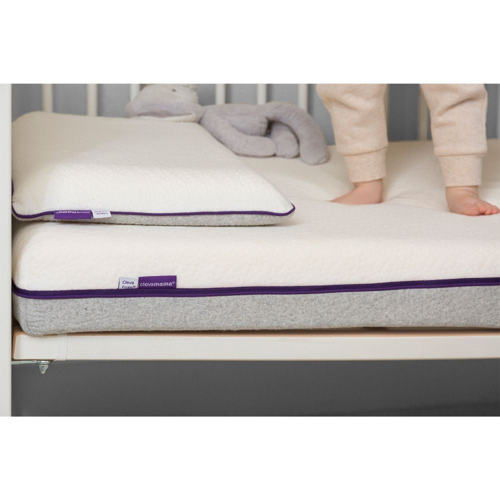 Clevamama ClevaFoam Support Baby Mattress (70x140cm) - Increased Airflow