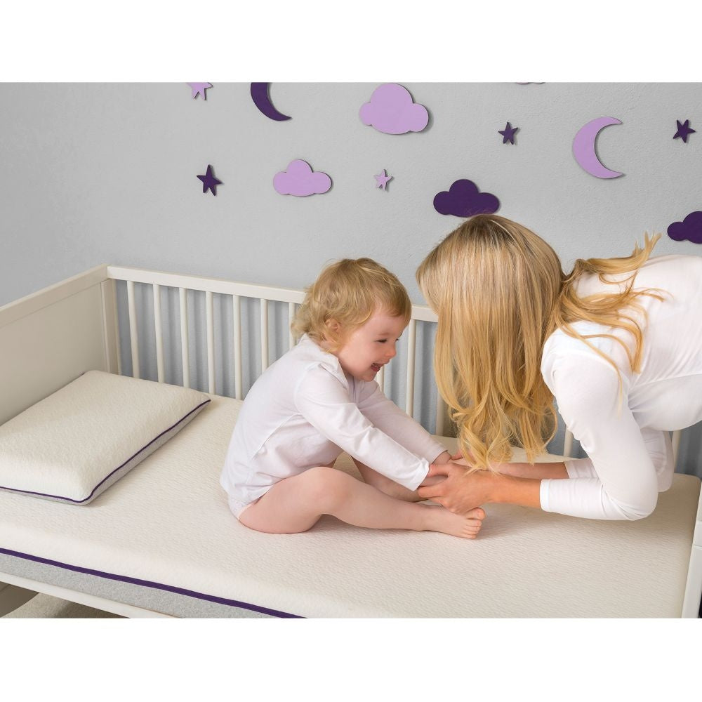 Clevamama ClevaFoam Support Baby Mattress (70x140cm) - Increased Airflow