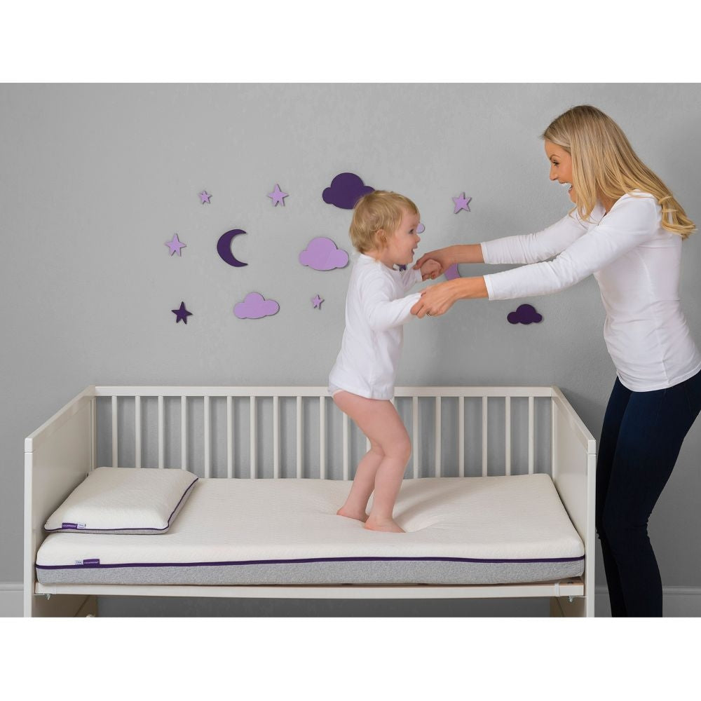 Clevamama ClevaFoam Support Baby Mattress (70x140cm) - Increased Airflow