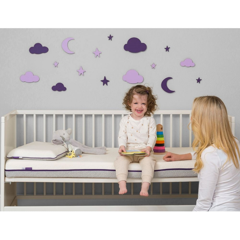 Clevamama ClevaFoam Support Baby Mattress (70x140cm) - Increased Airflow