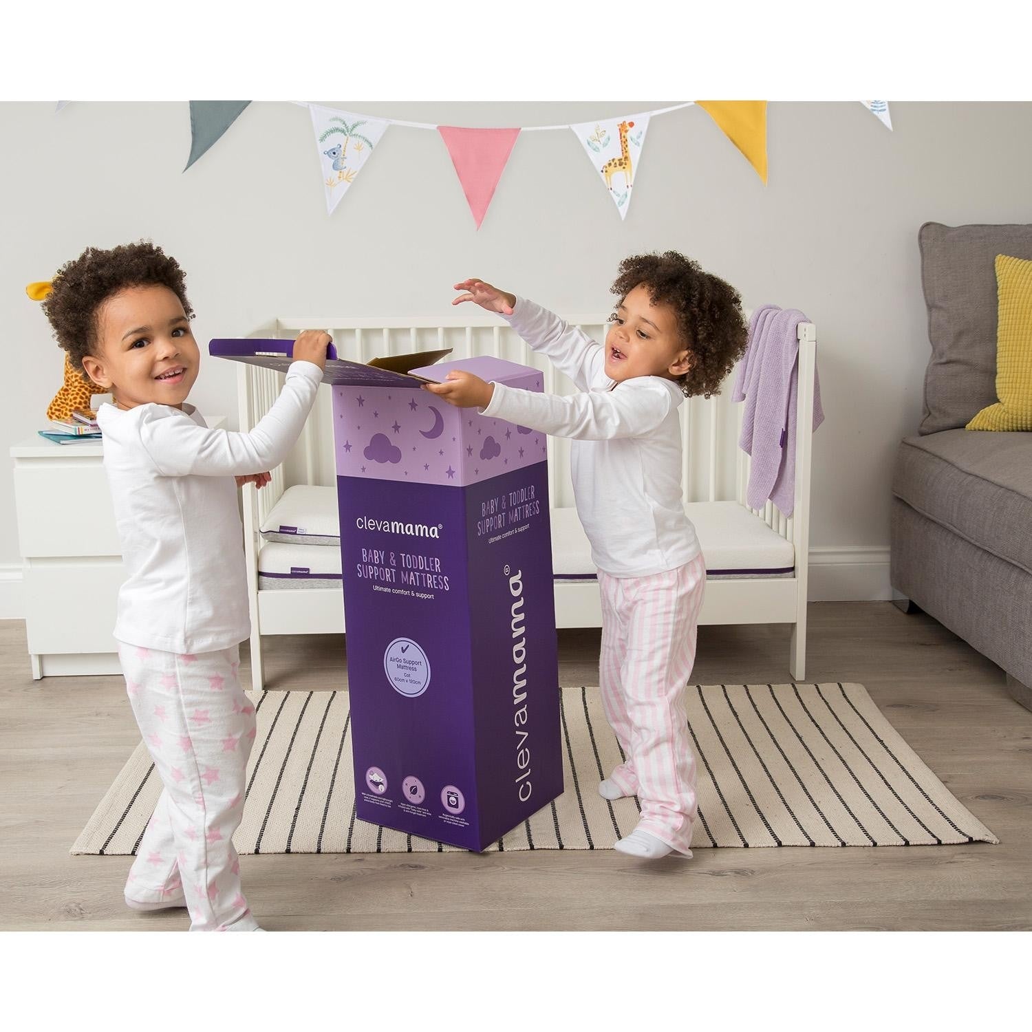 ClevaMama AirGo Support Baby Mattress (70 x 140 cm)