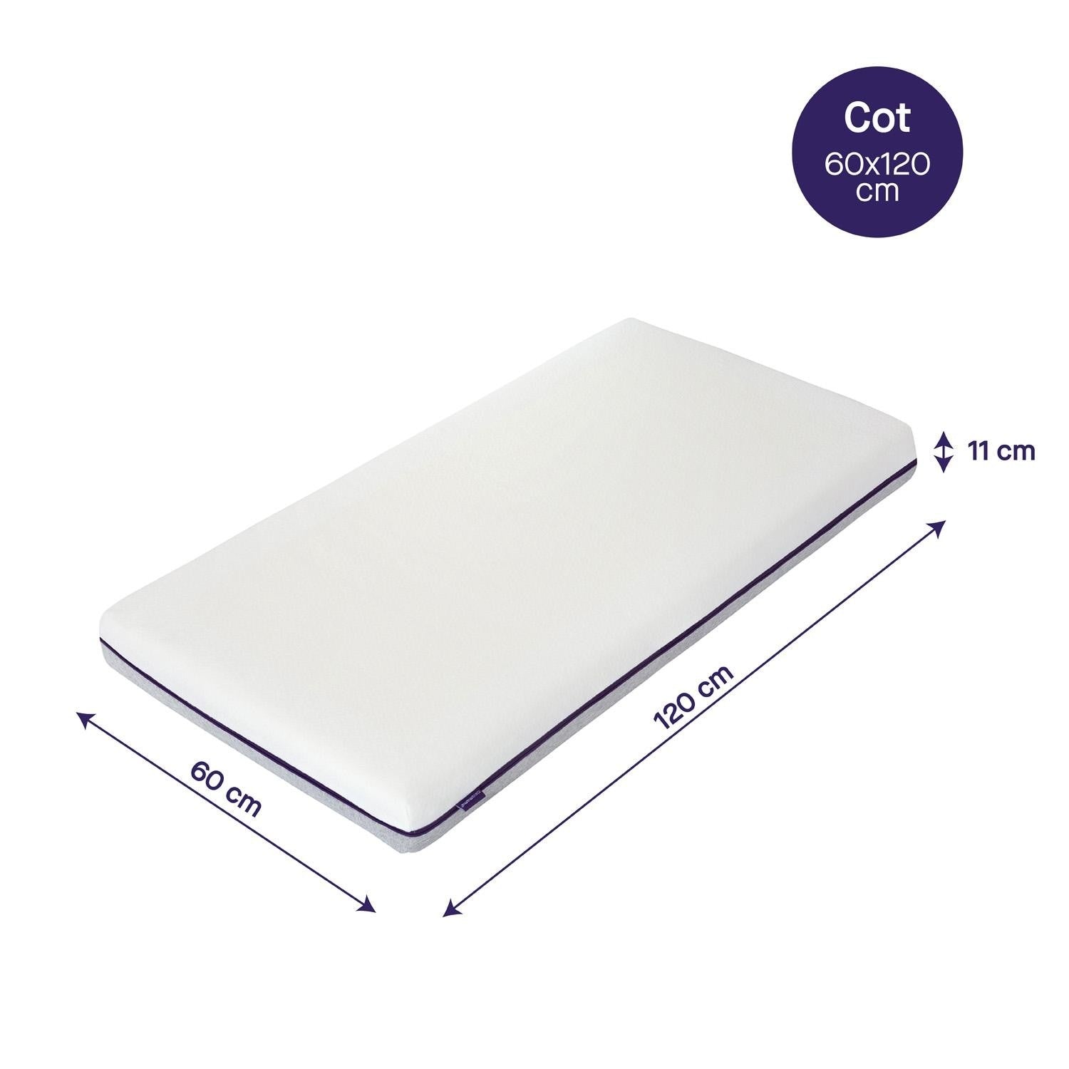 ClevaMama AirGo Support Mattress (60 x 120 cm)