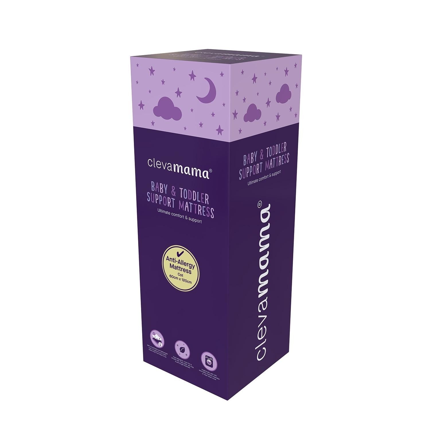 ClevaMama Anti-Allergy Mattress (60 x 120 cm)
