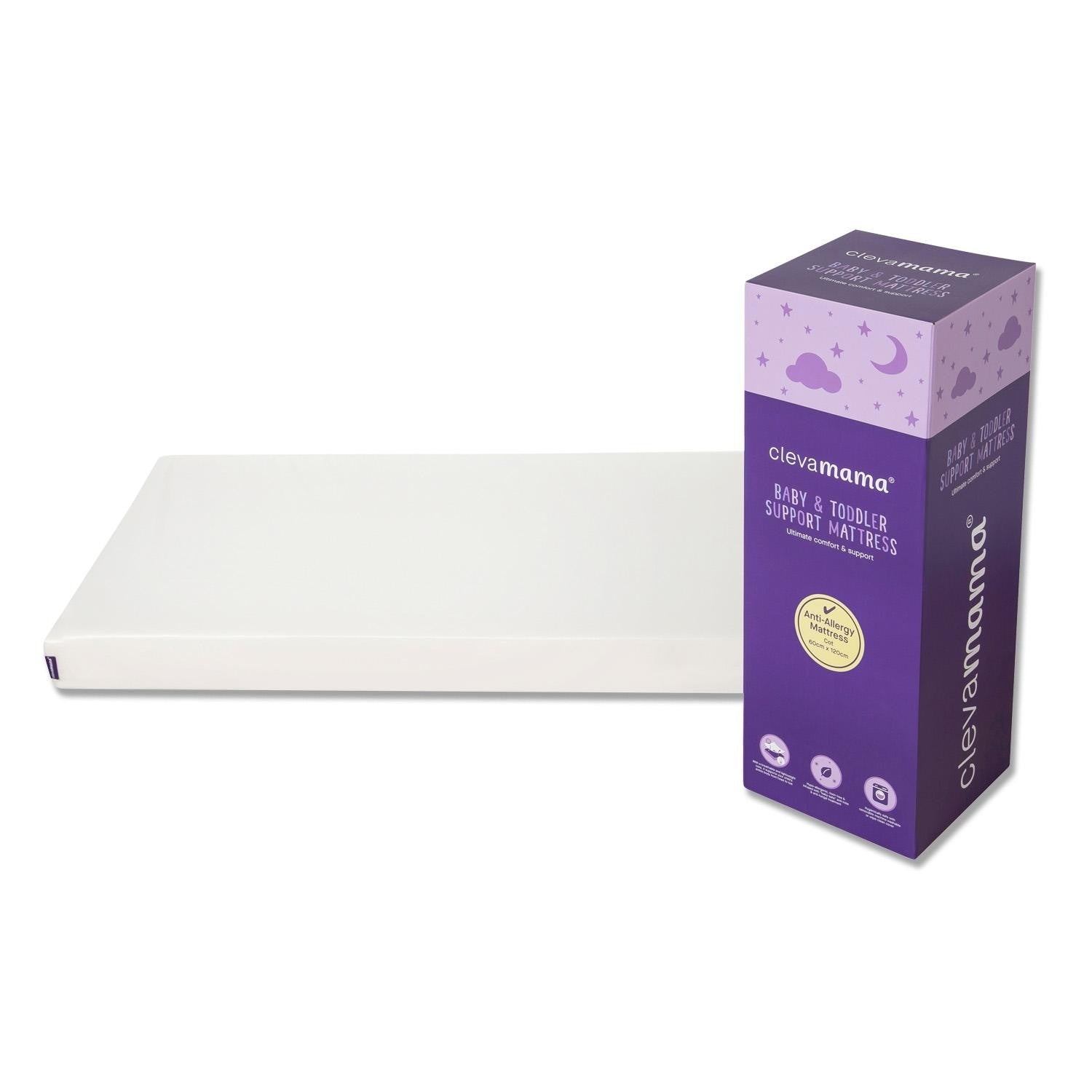 ClevaMama Anti-Allergy Mattress (60 x 120 cm)