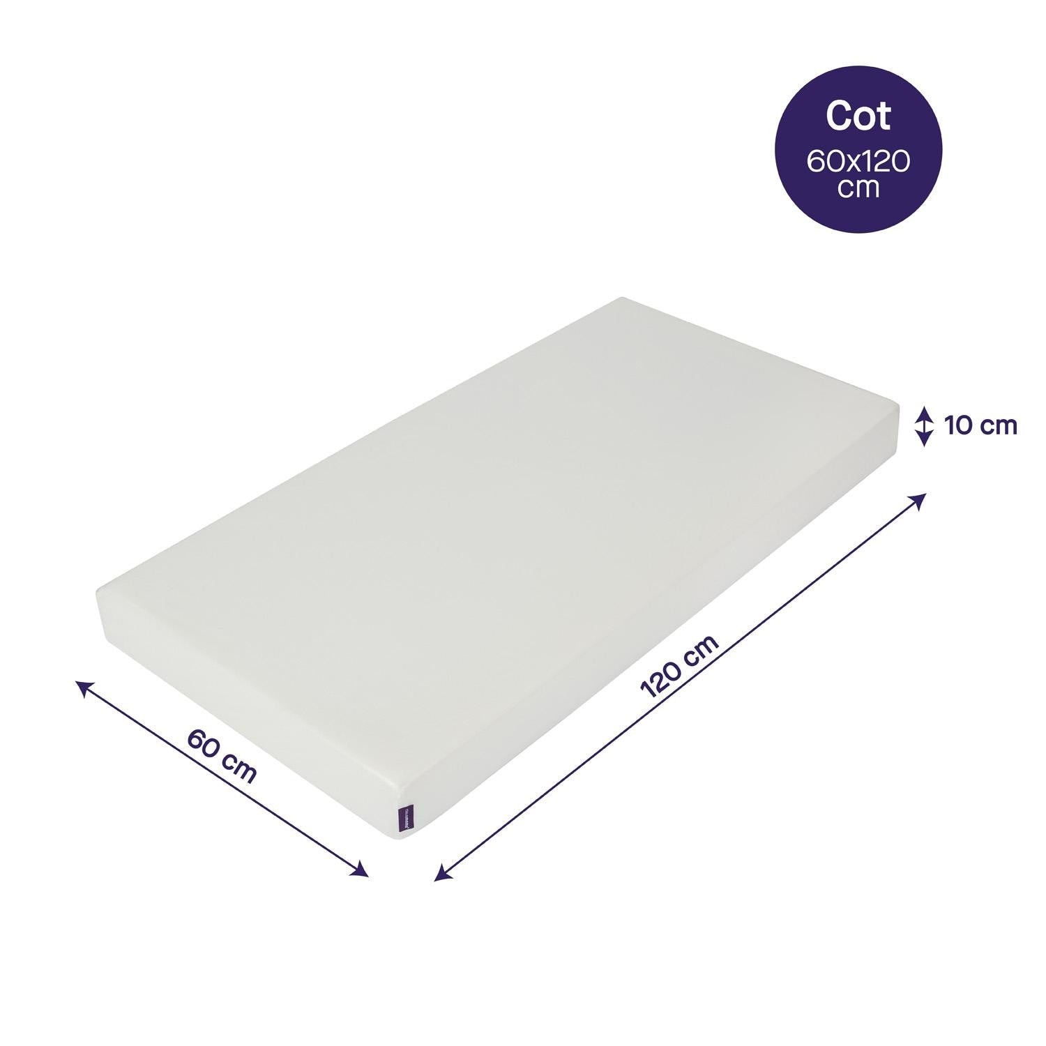 ClevaMama Anti-Allergy Mattress (60 x 120 cm)