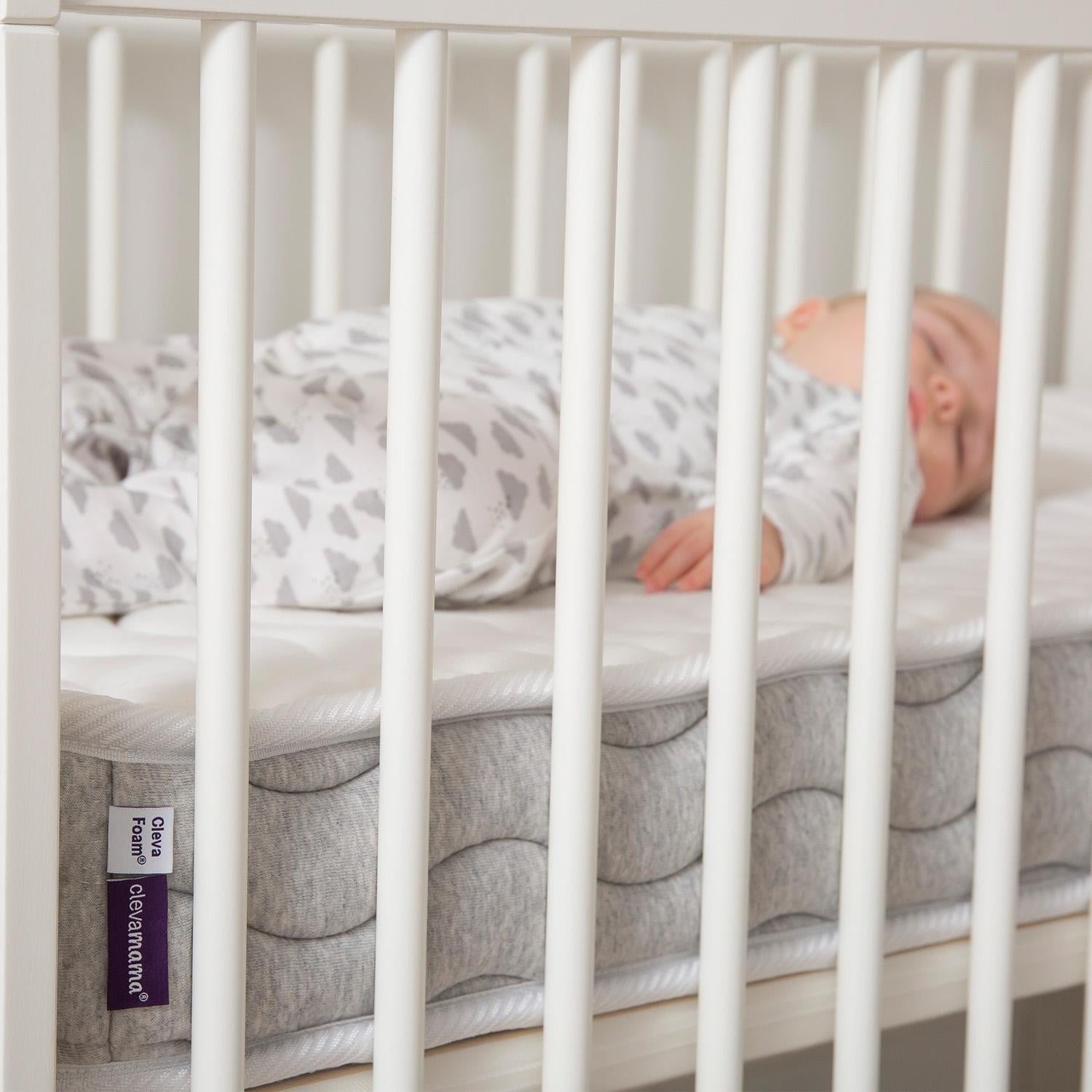 ClevaMama ClevaFoam Pocket Sprung Baby Mattress (70 x 140 cm)