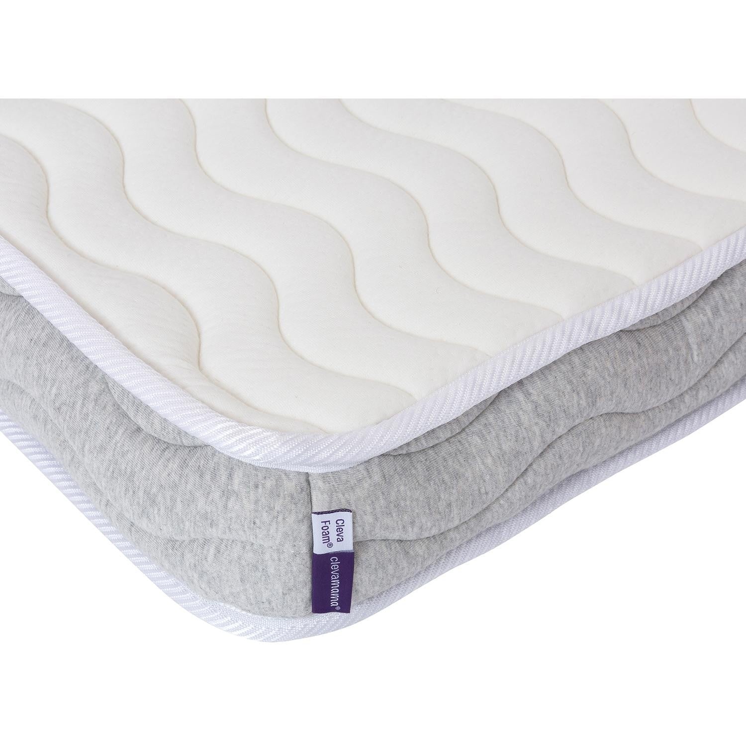 ClevaMama ClevaFoam Pocket Sprung Baby Mattress (70 x 140 cm)
