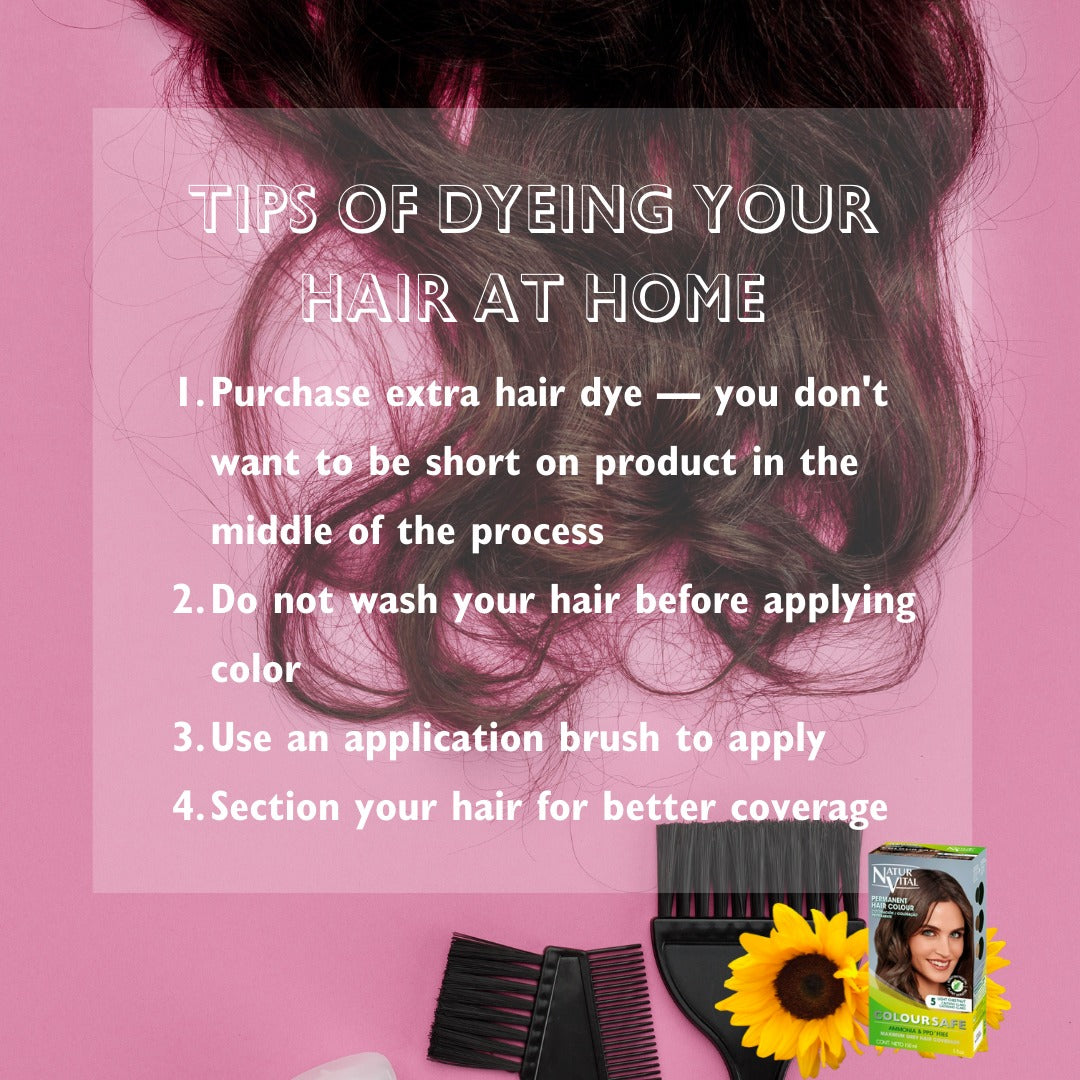NaturVital ColourSafe Permanent Hair Dye (8 Colors)
