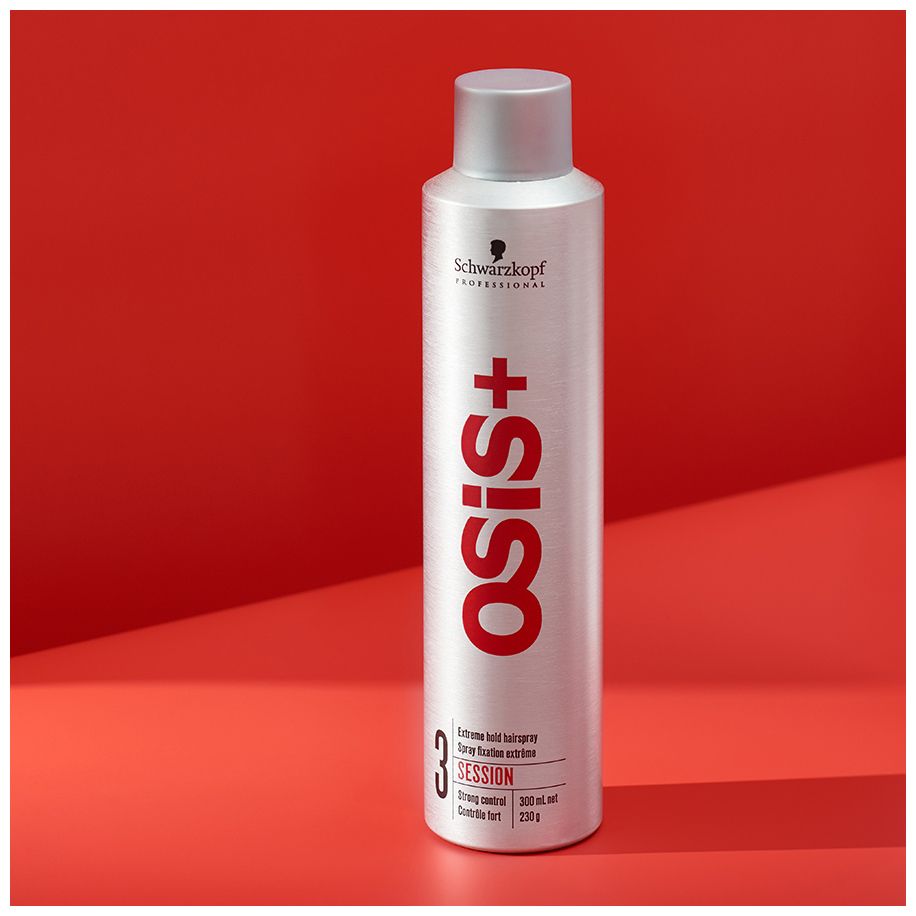 Schwarzkopf Osis+ Session Extra Strong Hold Hair Spray (300ml) - No Cap (Exp 02/27)