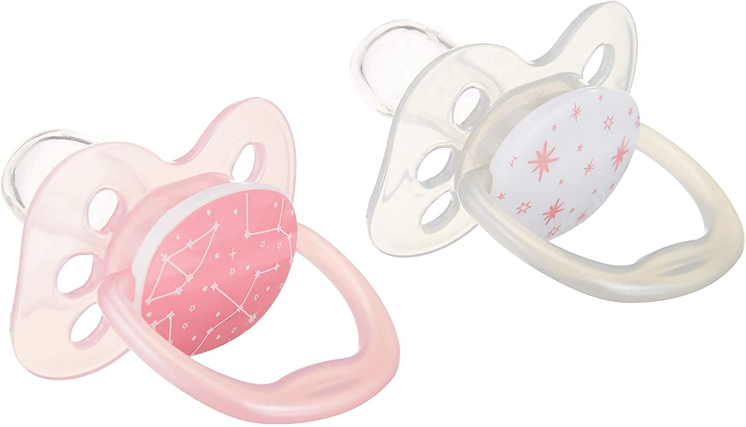 Dr. Brown's Advantage Baby Pacifiers - Stage 1 (0-6m) (2pc) (4 Designs) - Pupsik Singapore