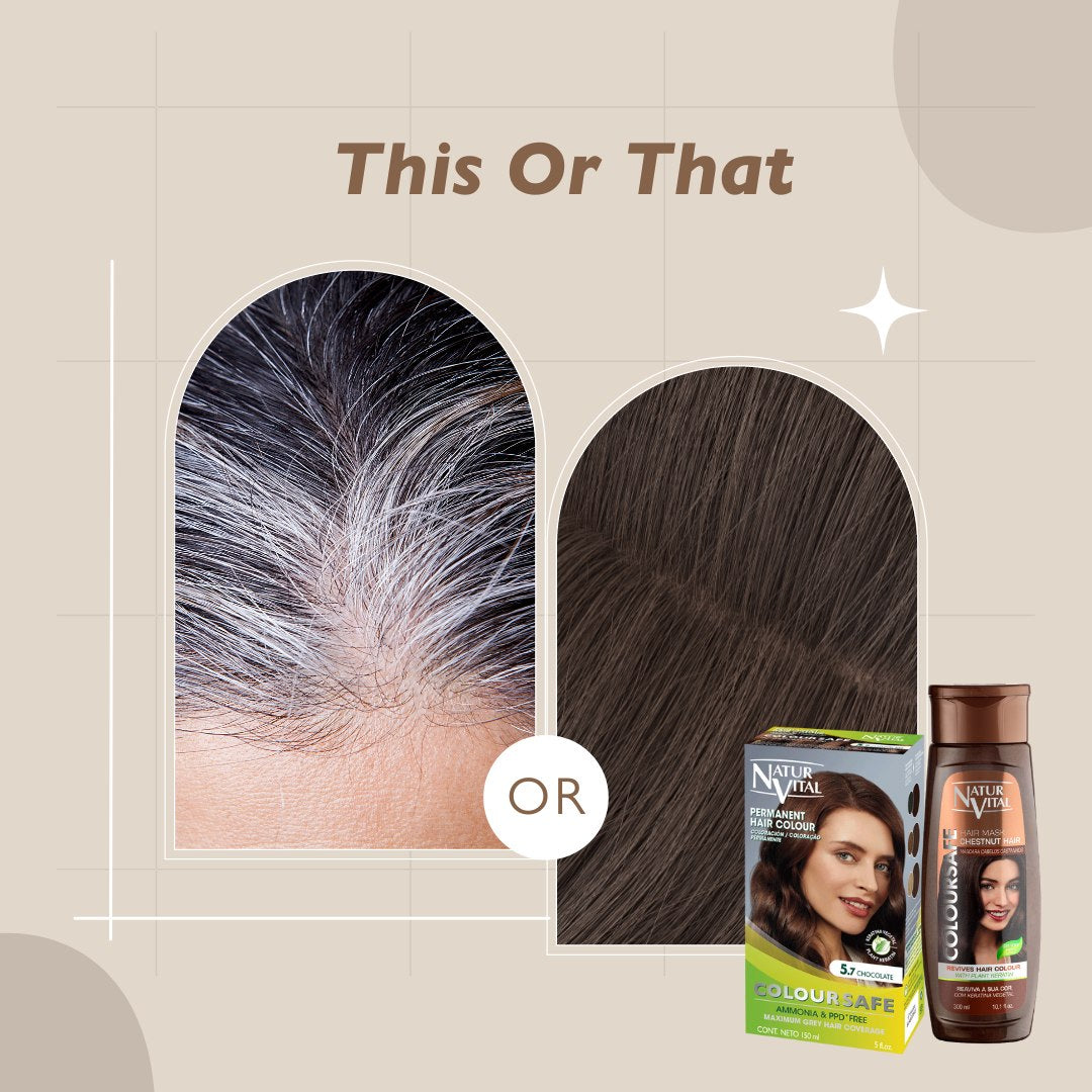 NaturVital ColourSafe Permanent Hair Dye (8 Colors)
