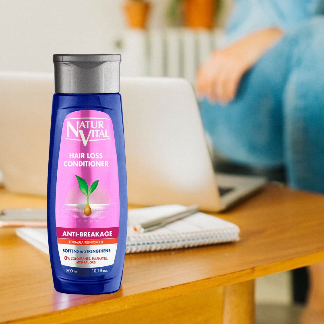 NaturVital Anti-Breakage Hair Loss Conditioner for Women, 300ml