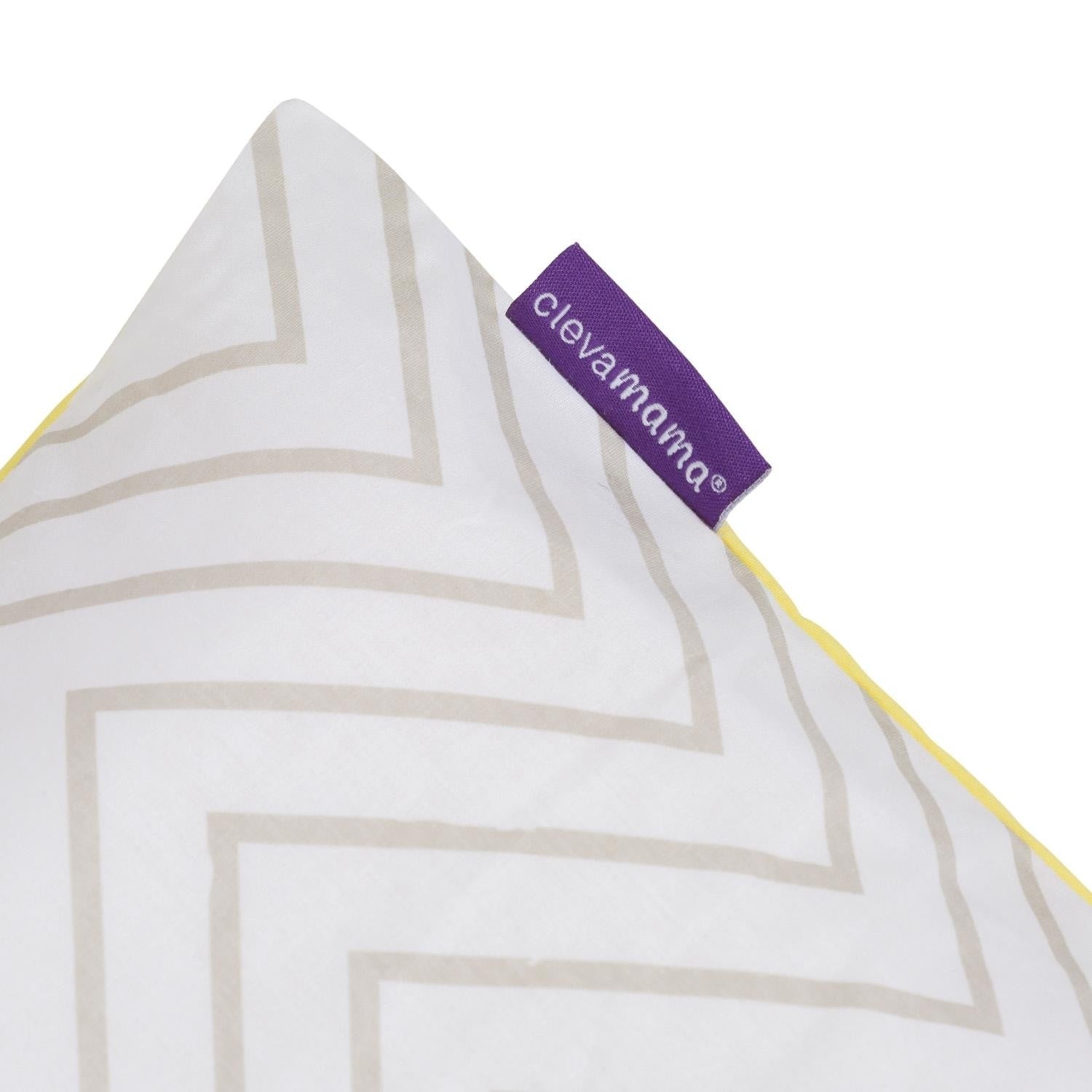 Cotton Case (31x22cm) for Clevamama ClevaFoam Pram Pillow (4 Designs) - Pupsik Singapore