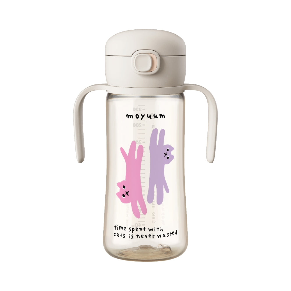 Moyuum PPSU All-in-One One-Touch Straw Bottle, 170/270/330ml (3 Designs)