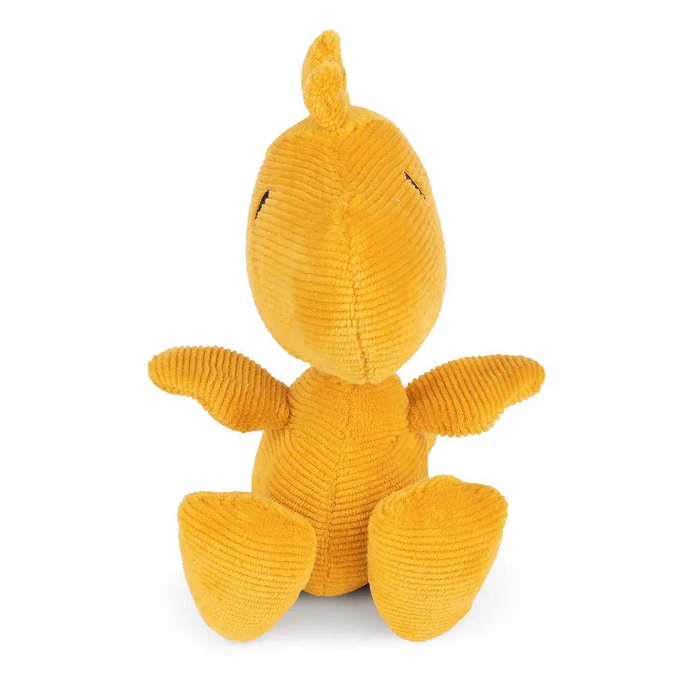 Peanuts Woodstock Mini Corduroy Warm Yellow Soft Toy (15cm) | In Gift Box - Pupsik Singapore