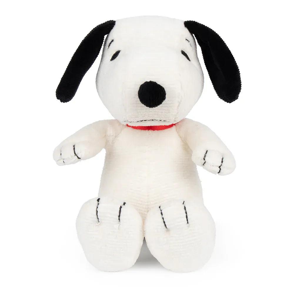 Peanuts Snoopy Mini Corduroy Cream Soft Toy (17cm) | In Gift Box - Pupsik Singapore