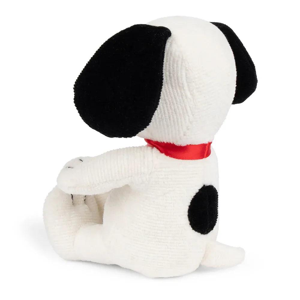Peanuts Snoopy Mini Corduroy Cream Soft Toy (17cm) | In Gift Box - Pupsik Singapore