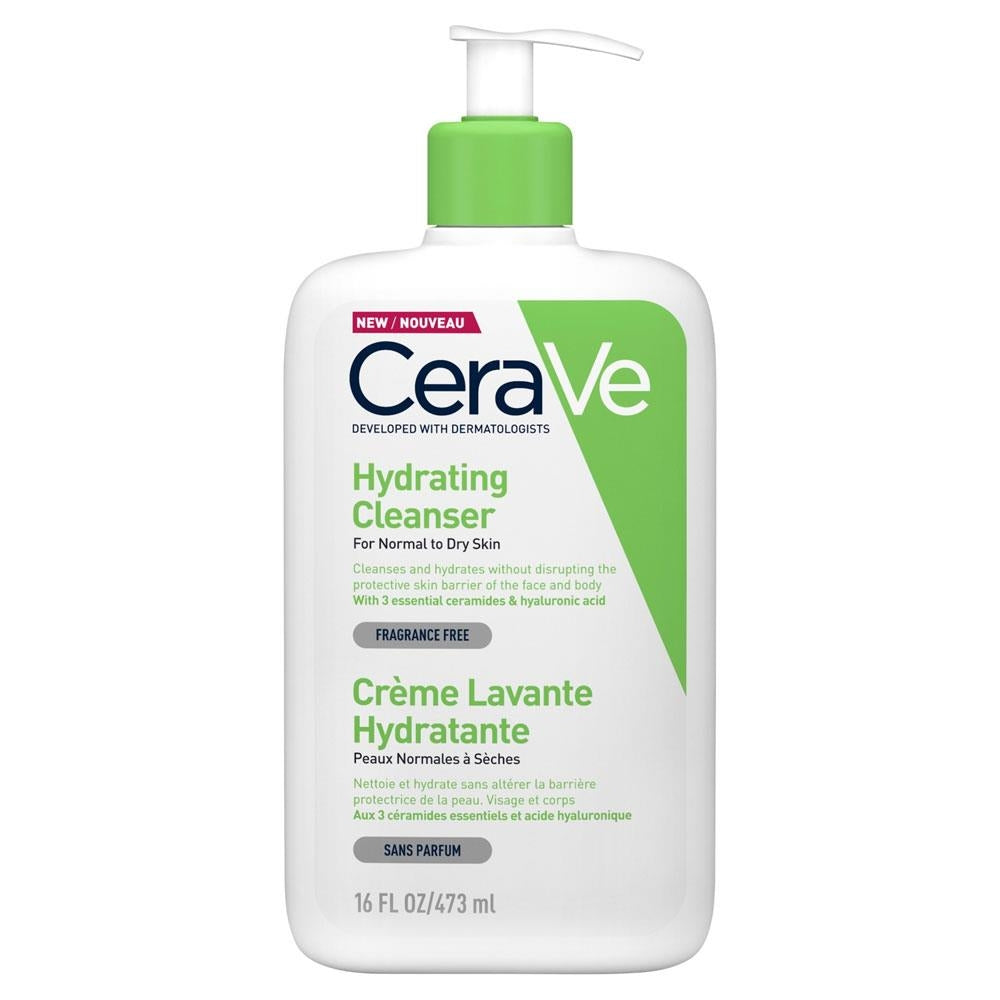 CeraVe Hydrating Cleanser (473ml) - Exp 11/25