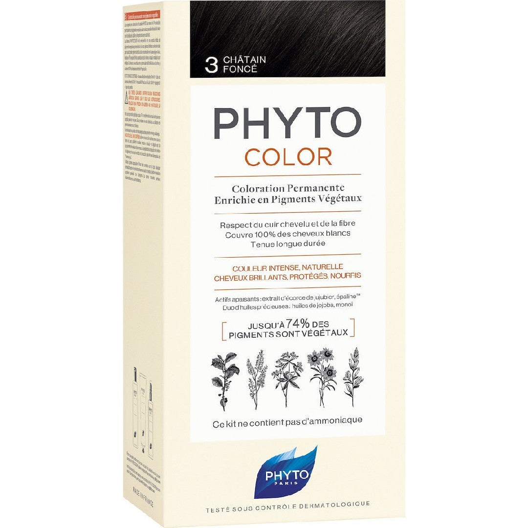 Phyto PHYTOCOLOR Permanent Hair Color Dye (23 Colours) - Exp 08/26