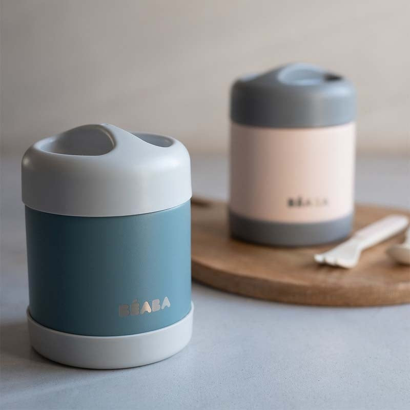 Beaba Thermo-Portion Insulated Stainless Steel Food Container, 300ml (3 Colors)
