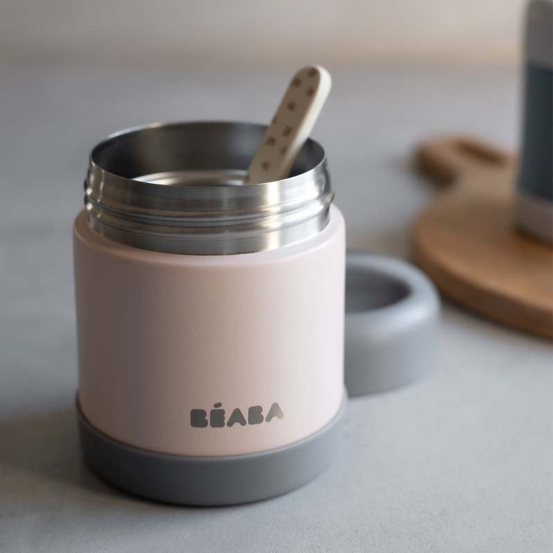 Beaba Thermo-Portion Insulated Stainless Steel Food Container, 300ml (3 Colors)