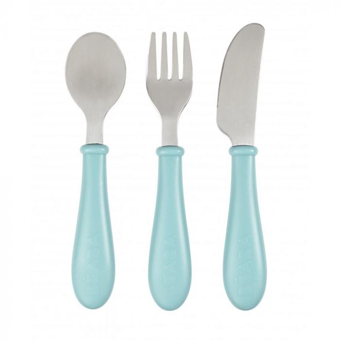Beaba Stainless Steel Training Cutlery (2 Colors)
