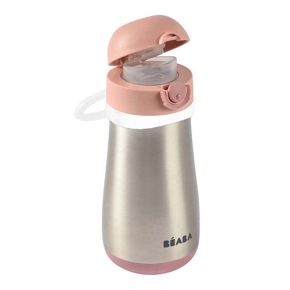 Beaba Stainless Steel Spout Bottle (350ml) - 4 Colors
