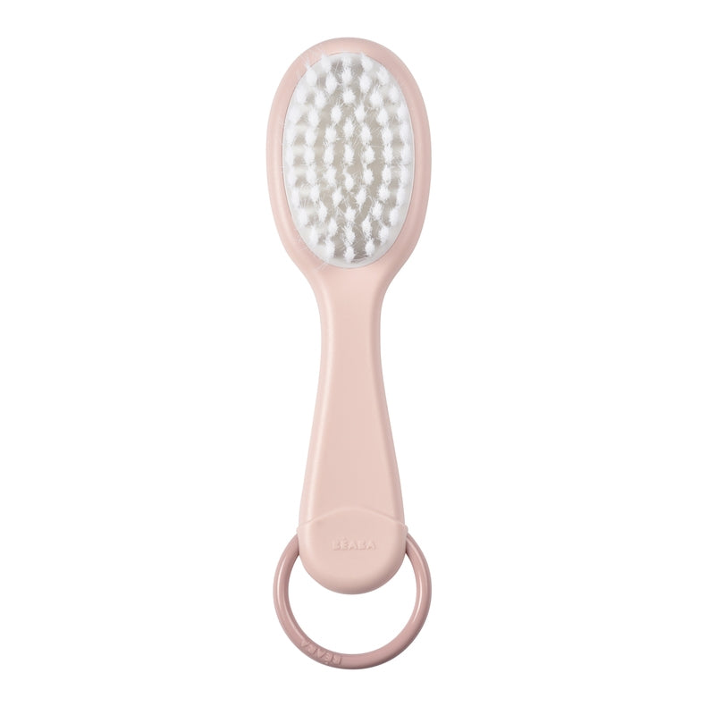 Beaba Baby Brush and Comb - Old Pink