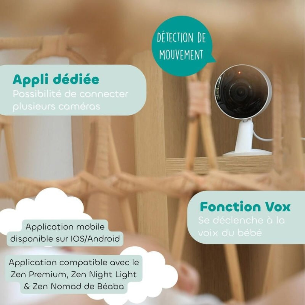Beaba Zen Connect Mini Baby Monitor
