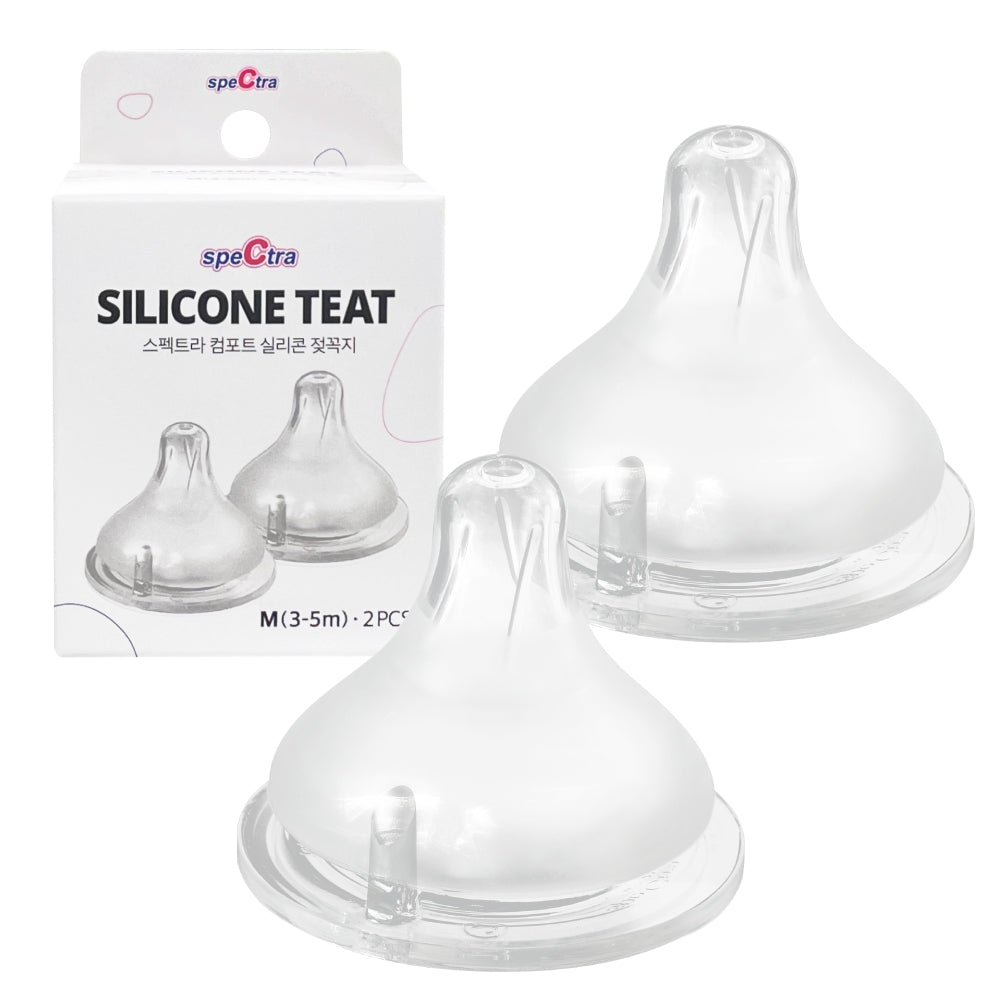 Spectra Wide Neck Teat, 2pc (4 Sizes) (Local Version) - Pupsik Singapore