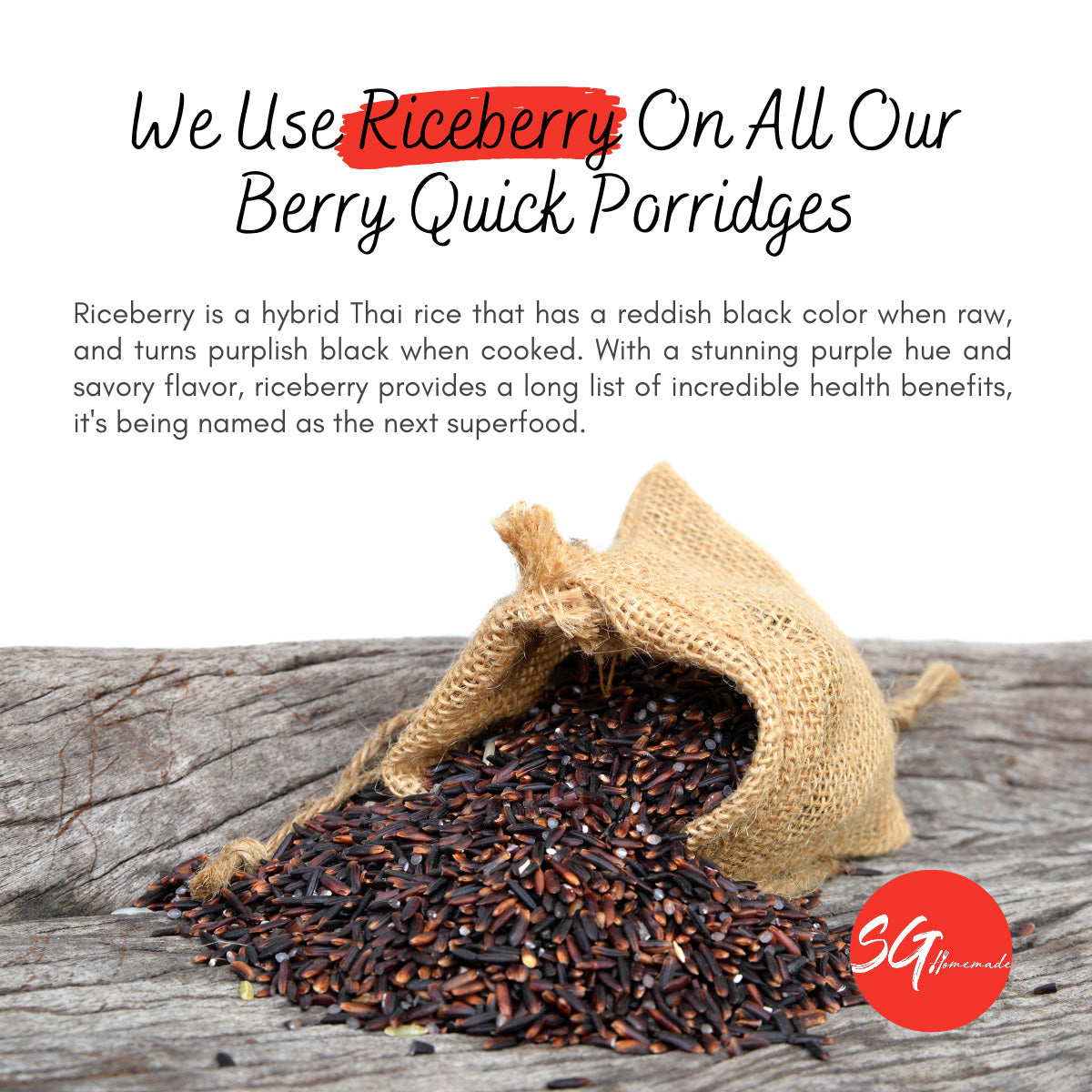 SG Homemade Berry Quick Porridge (Chinese Yam & Carrot), 5 packs (Exp 03/27)
