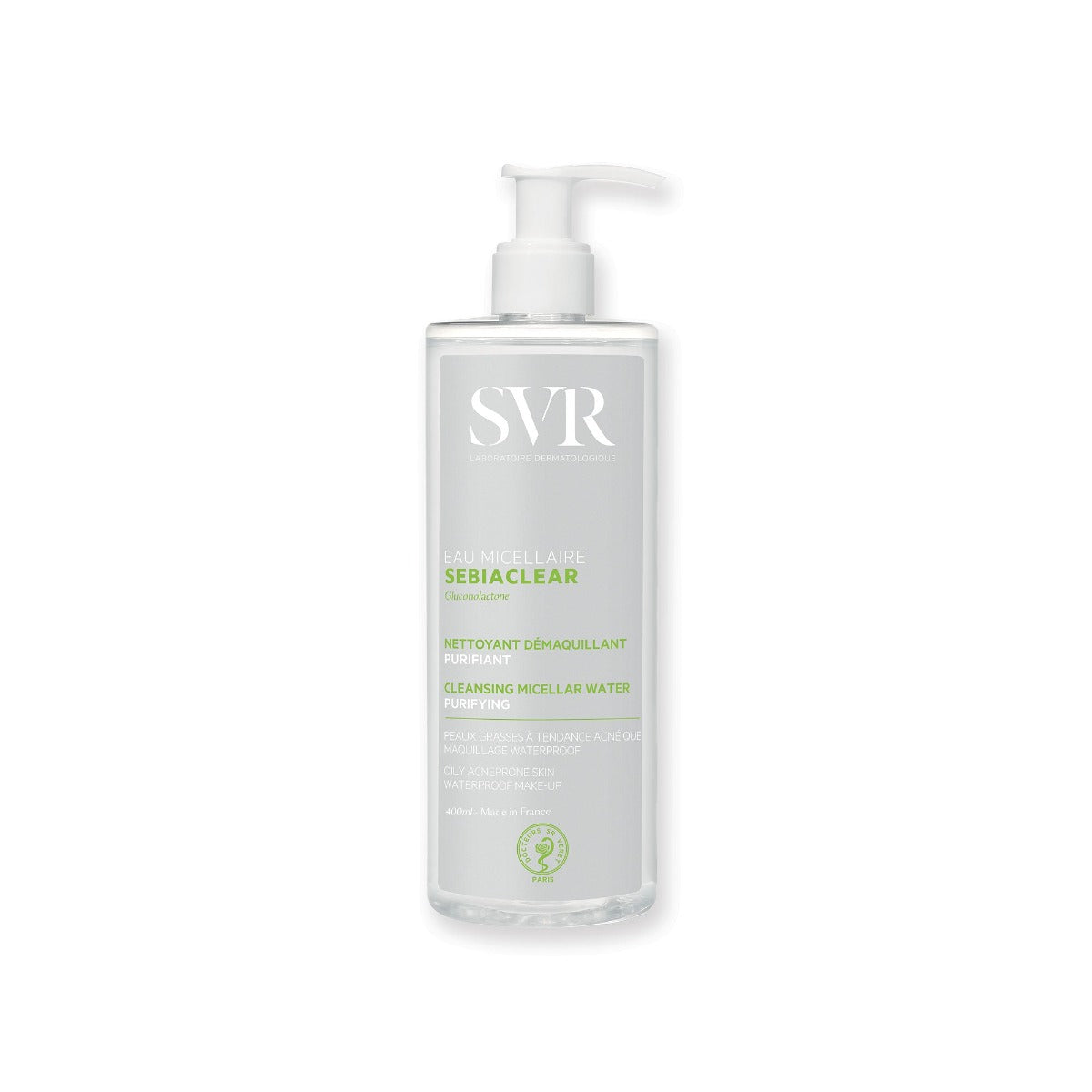 SVR Sebiaclear Cleansing Micellar Water, 400ml (Exp 04/26)
