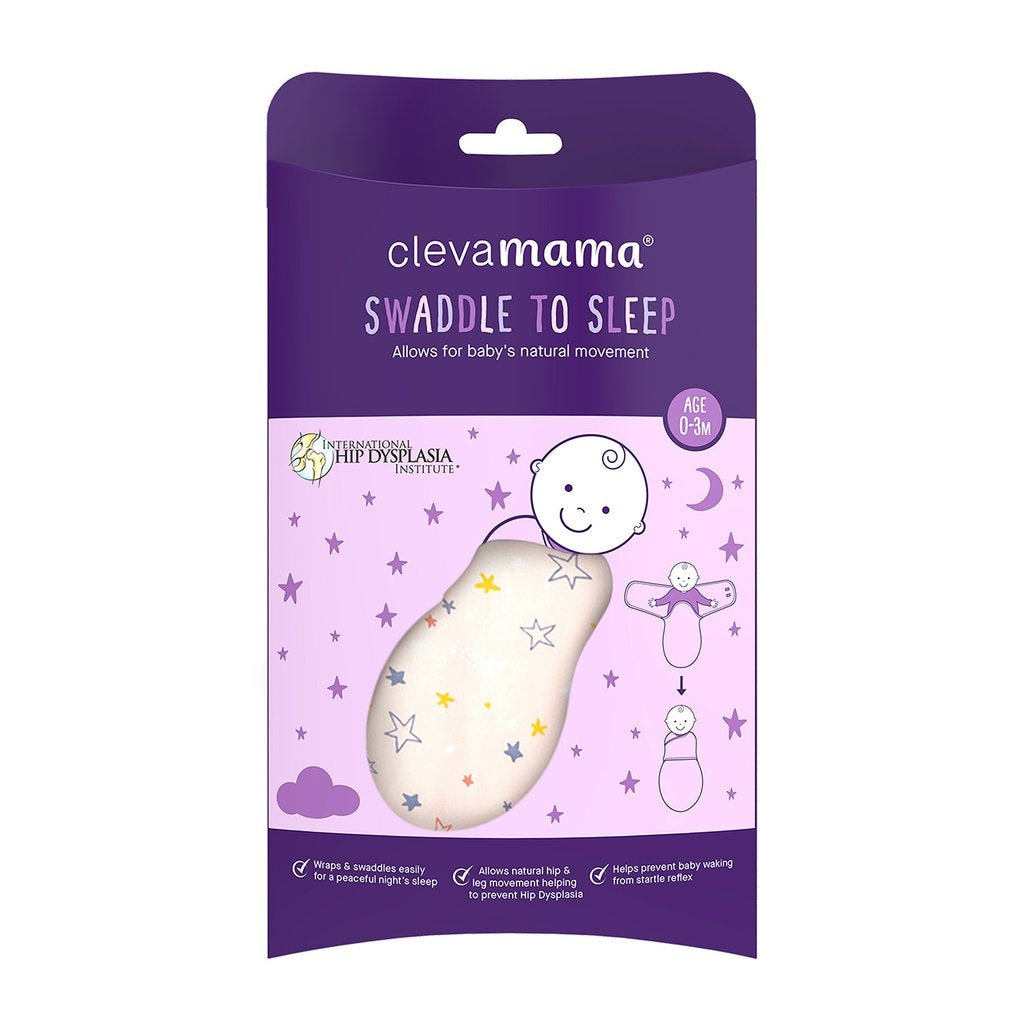 ClevaMama Swaddle to Sleep (4 Designs) - Pupsik Singapore