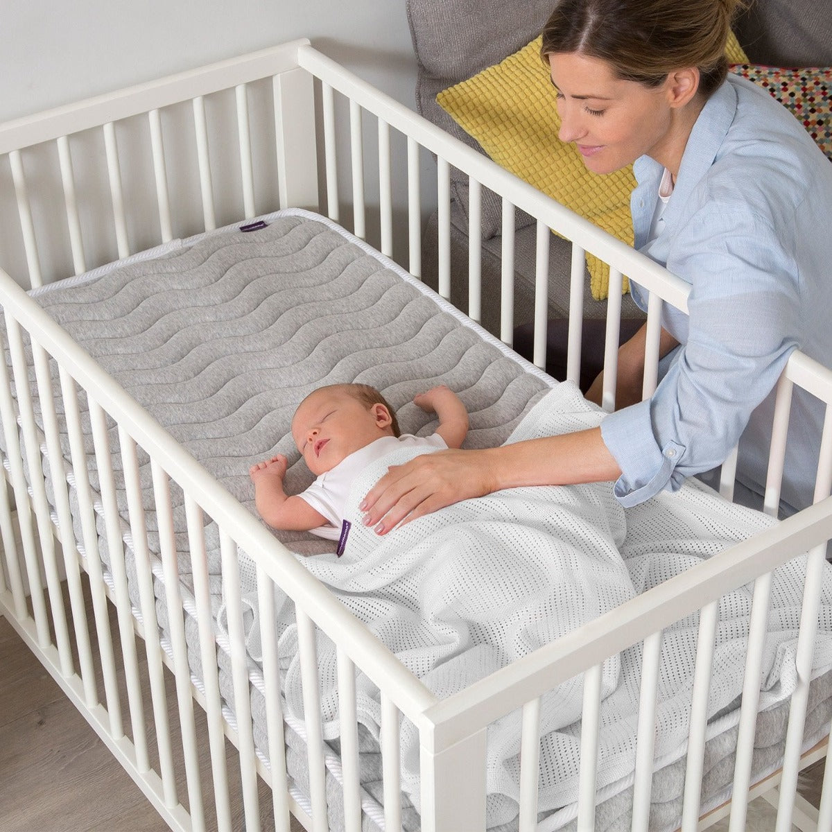 Clevamama Cellular Blanket (70x90cm) - White